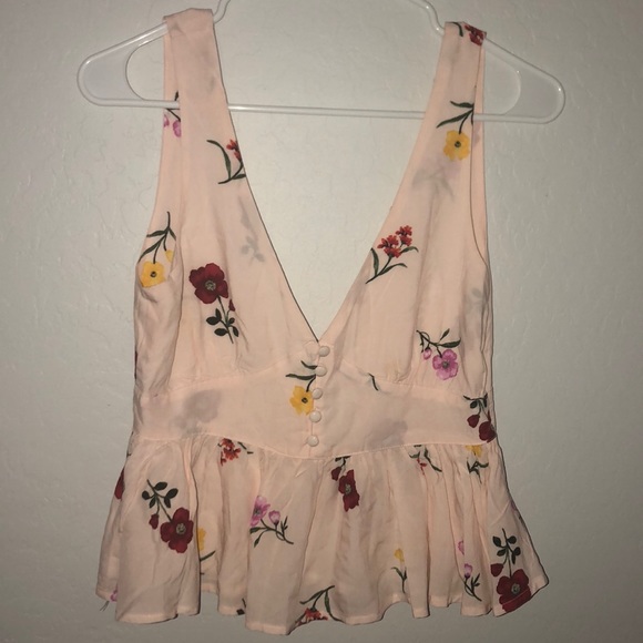 Forever 21 Floral Top - Picture 1 of 4